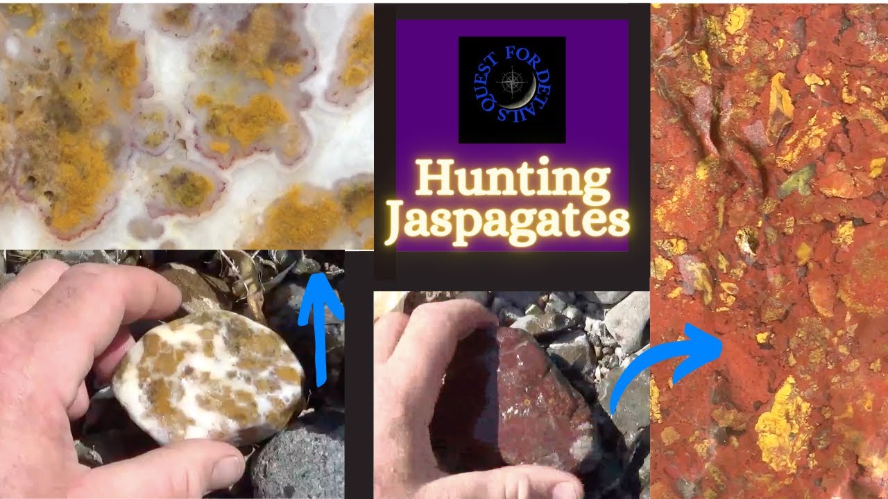 Rockhounding Jaspagates !! Quest 4 Treasure # 633 By : Quest For Details