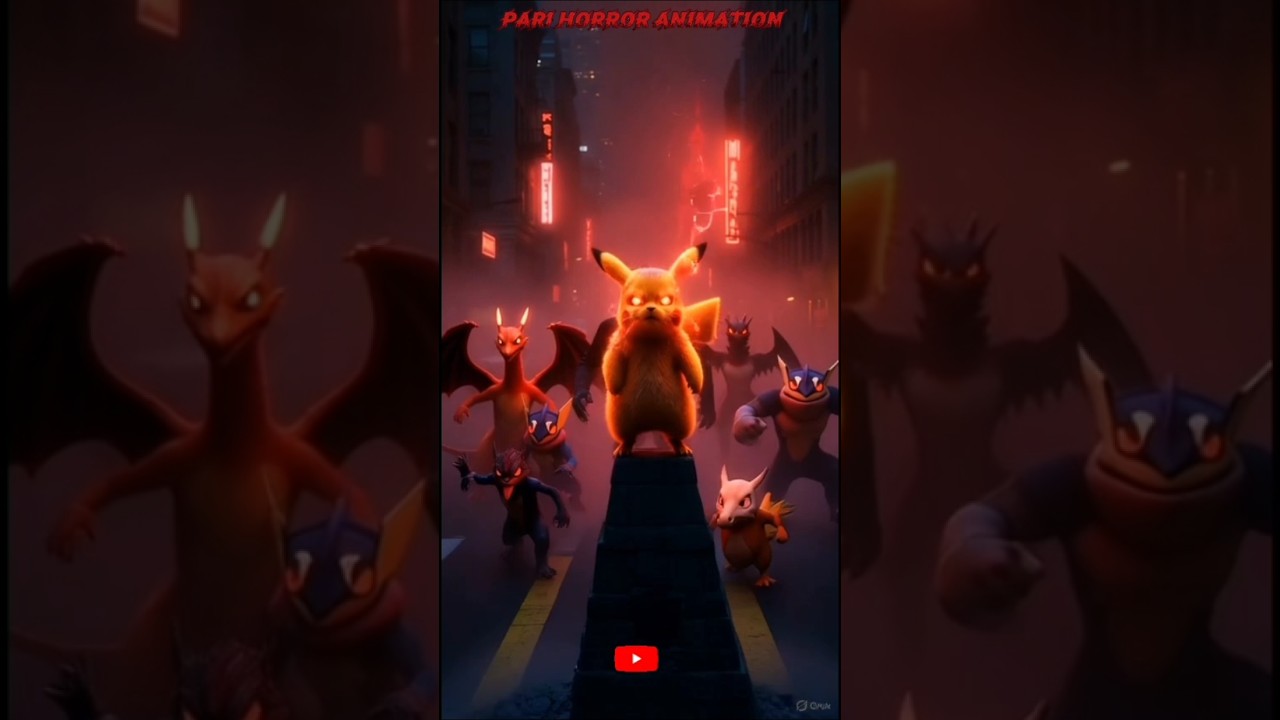 Detective Pikachu: Monster Hunter Demon – Full Horror Movie (All Pokémon) 