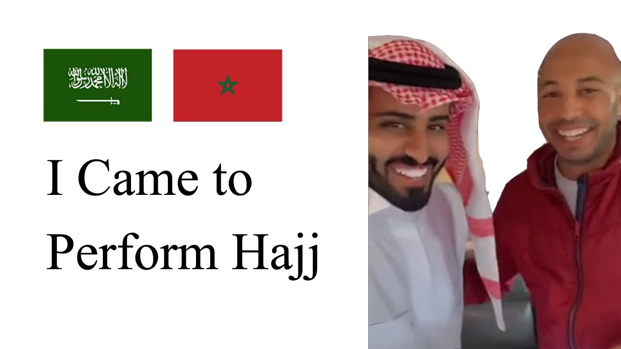 Saudi Dialect - A Moroccan on The Road Walked 4 Years to perform Hajj