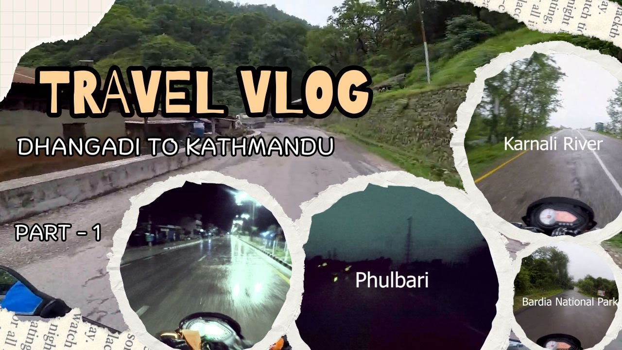 🛣️ Dhangadhi to Kathmandu Ride 🏍 | लास्टै पनि पर्‍छ ☔ | एकै दिनमै काठमाडौं यात्रा | Vlog 8 Part 1