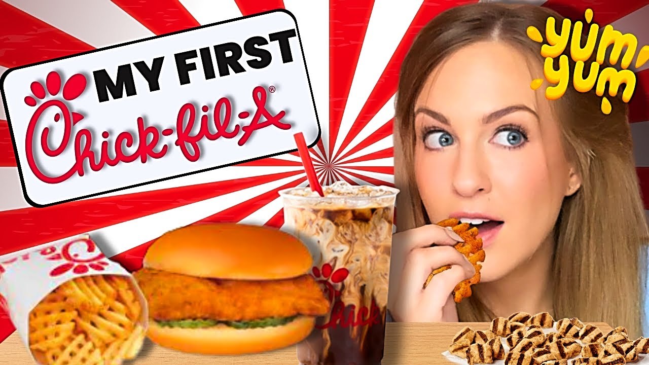 Впервые пробую Chick-fil-A