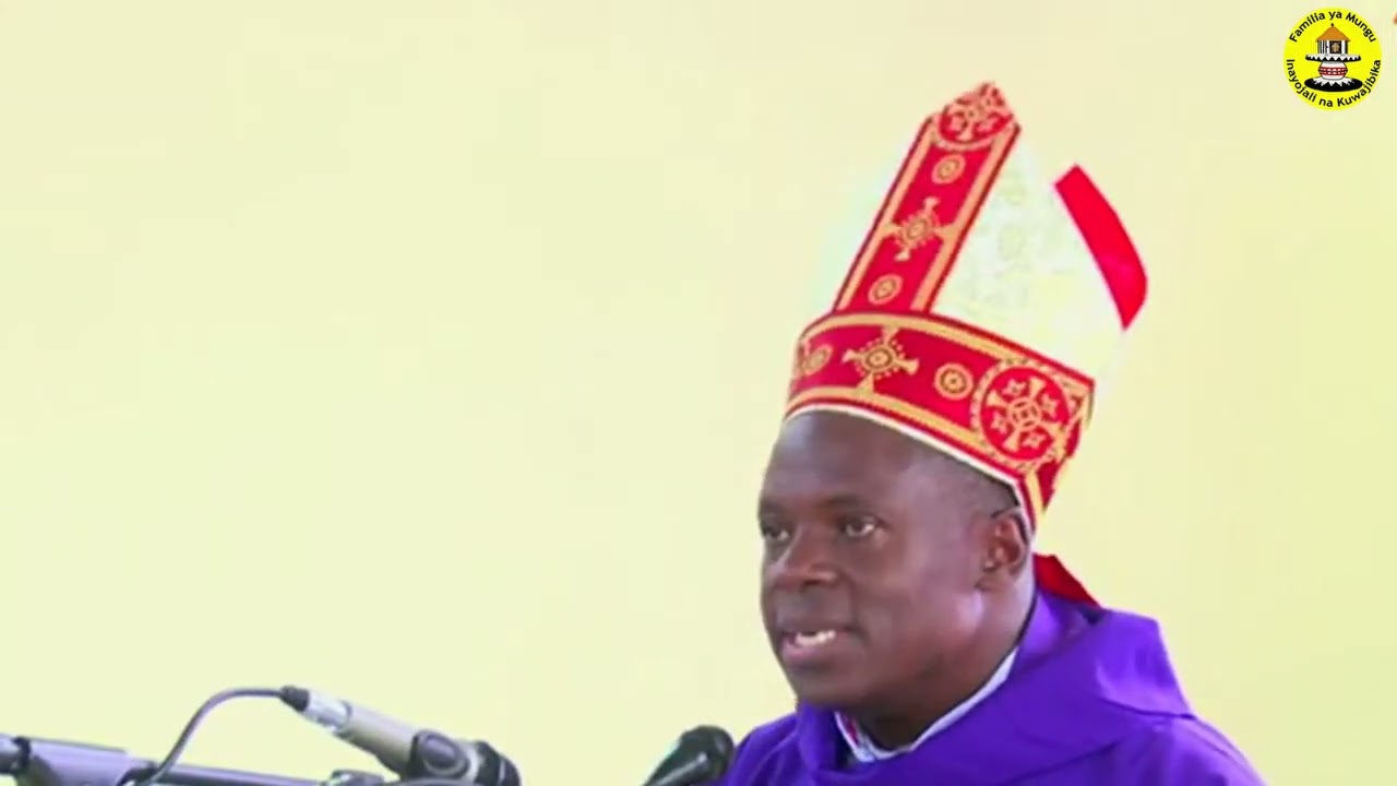 Salamu za Askofu mkuu Gervas Nyaisonga Rais wa Baraza la Maaskofu Tanzania kwa Jimbo la Geita.