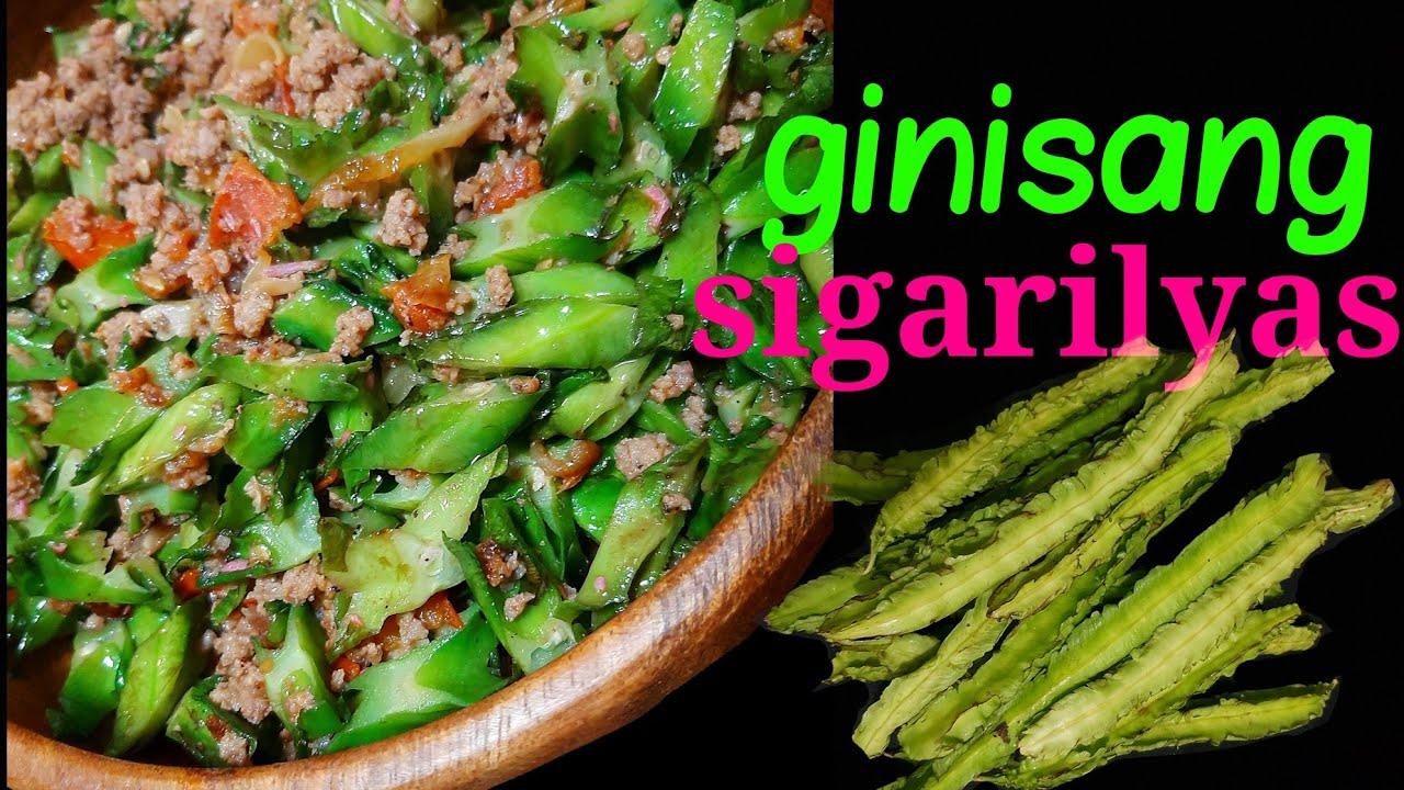 GINISANG SIGARILYAS / SINIORAJUANS KITCHEN #easyrecipe #lutungbale
