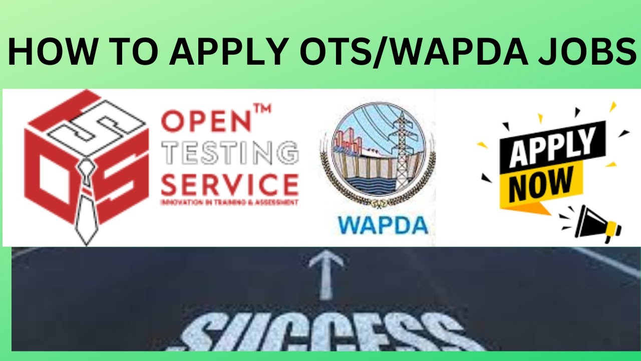 How to apply OTS jobs