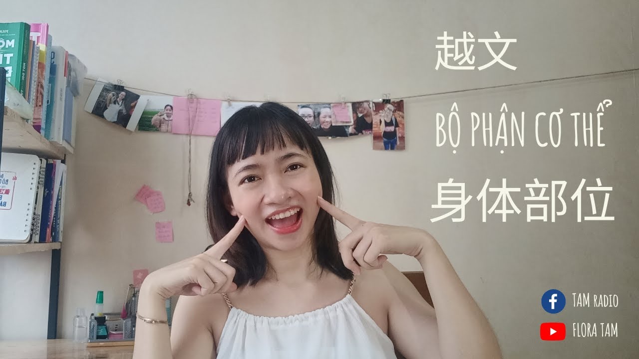 身体部位 (1) I Vietnamese body parts I 与心心一起学越文 I Learning Vietnamese with Tam