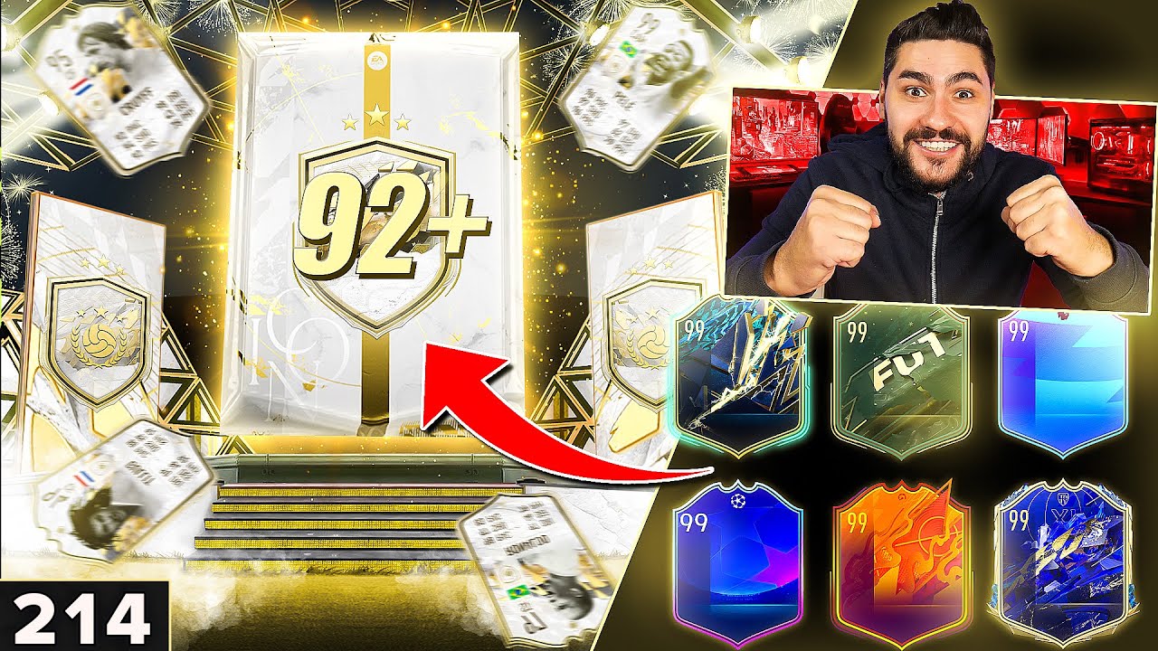 I SUBMITTED ALL MY CLUB IN THE 92+ ICON MOMENTS UPGRADE SBC & THIS HAPPENED...
