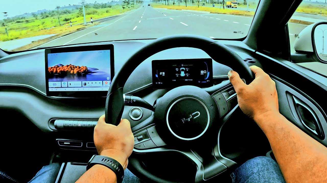 Driving POV BYD ATTO 1 DYNAMIC EV (300 KM) 2025 | ACCELERATION & HANDLING | New Car Test Drive ASMR