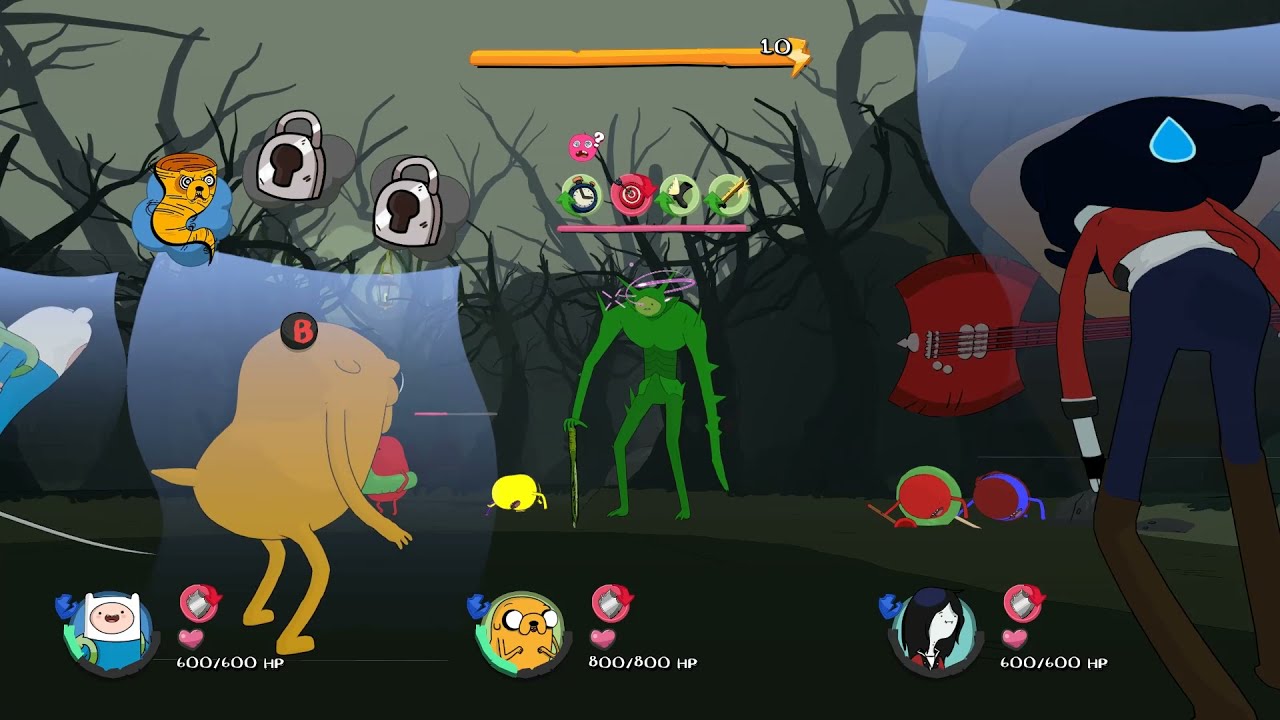 Adventure Time Pirates of the Enchiridion Fern Boss Battle PC Gameplay