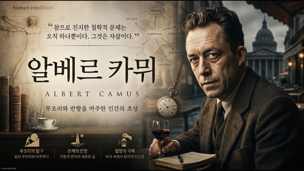 알베르 까뮈 | 의미 없는 세계에서 우리는 왜 살아가는가