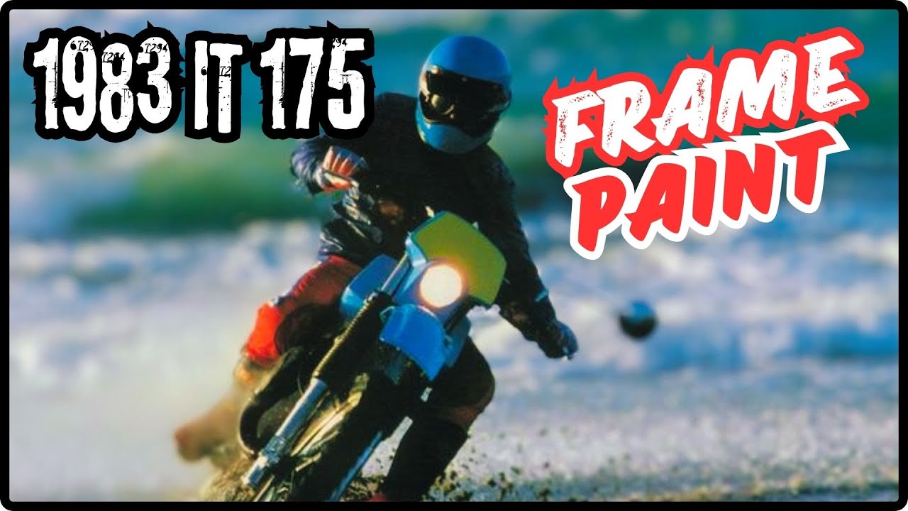 Frame Restoration 1983 Yamaha IT 175. Episode 5