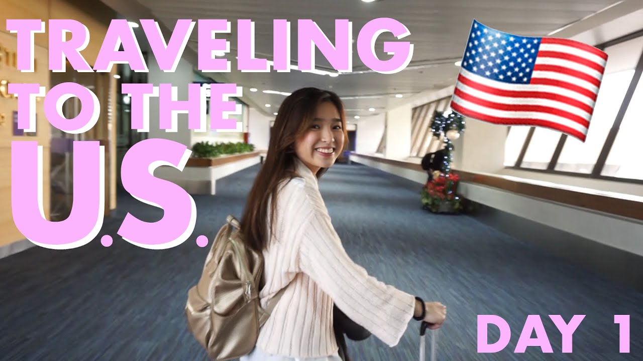 FIRST TIME TRAVELING TO THE US || Janna Chua