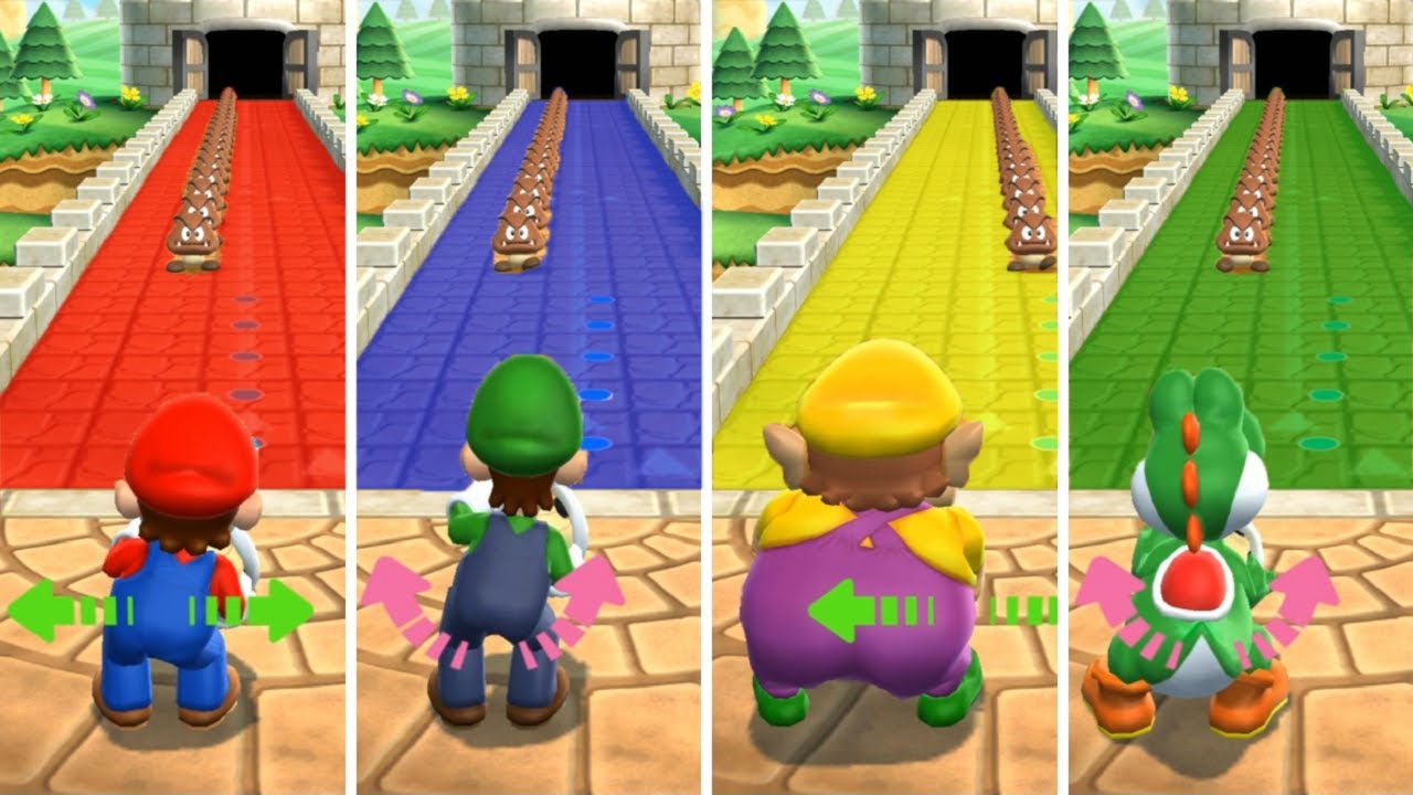 Mario Party 9 - Step It Up - Mario VS Luigi VS Wario VS Yoshi