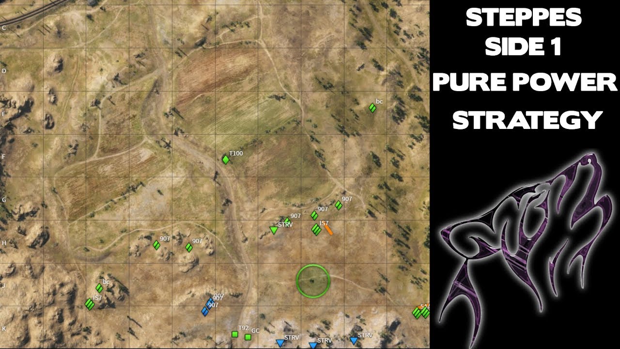 PURE POWER  - STEPPES Side 1 - Abusing Map Imbalance