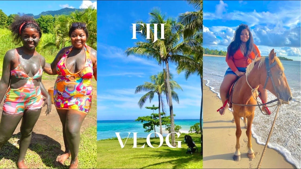 Girls Trip to Fiji Vlog Part 1| I almost FELL off a Horse
