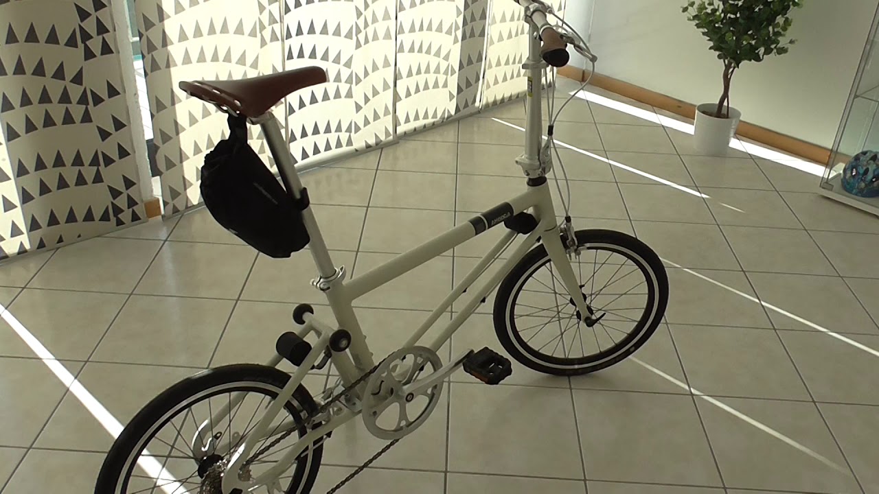 La bicicletta pieghevole super leggera Ahooga