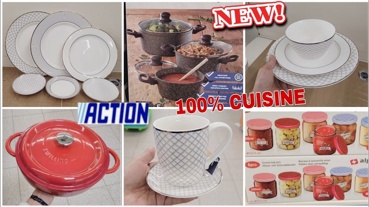 🎉ACTION 100% VAISSELLE CUISINE  19.02.24 #arrivagesaction #actionfrance #action #nouveautésaction