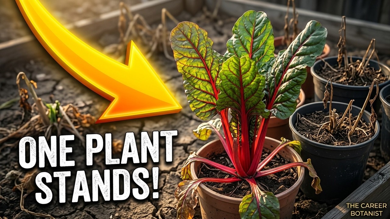 This Plant Thrives on Neglect | Swiss Chard Experiment