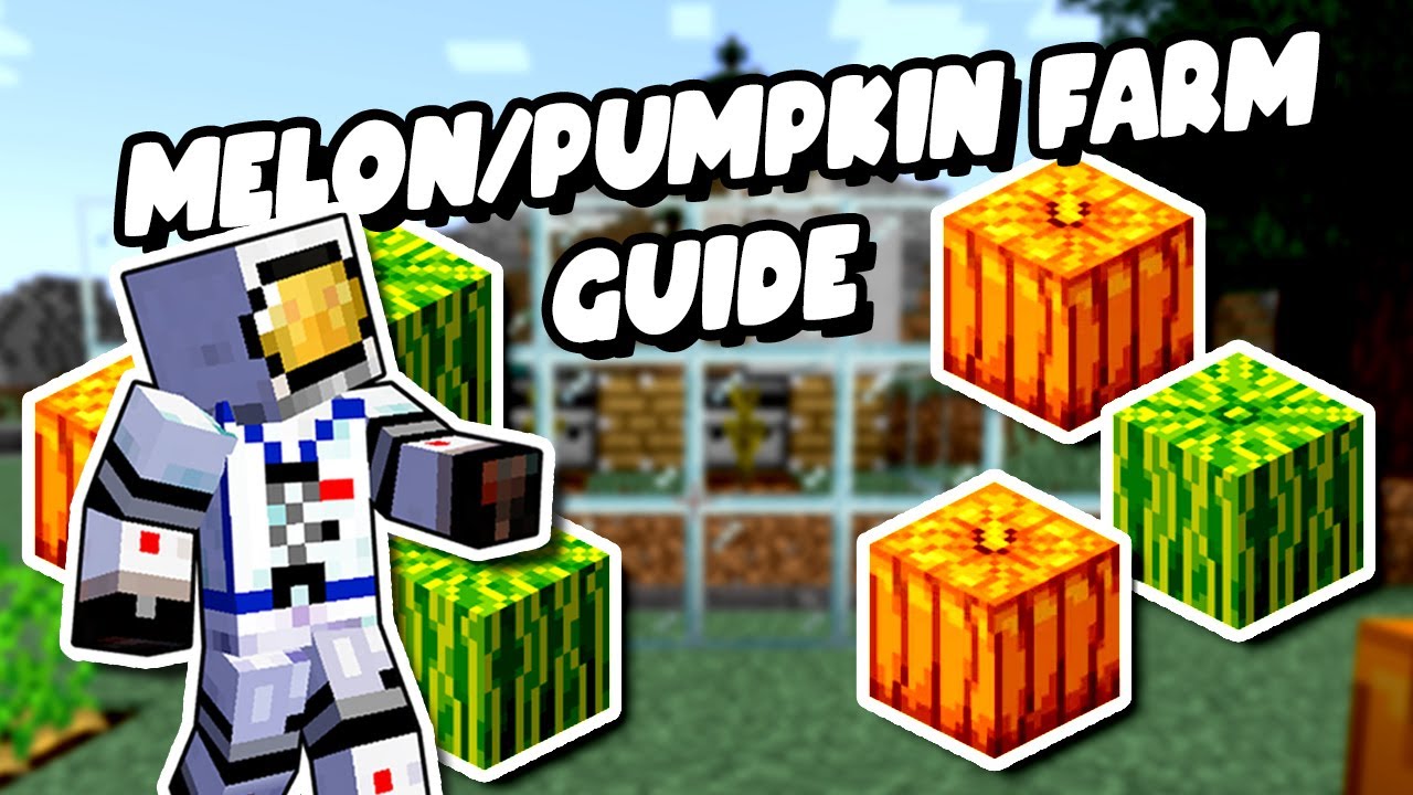 Minecraft Build - Make an Automated Minecraft Pumpkin and Melon Farm 1.19 Java