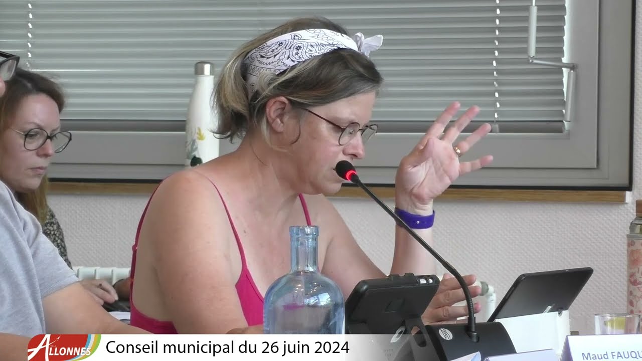 Conseil municipal du 26 juin 2024