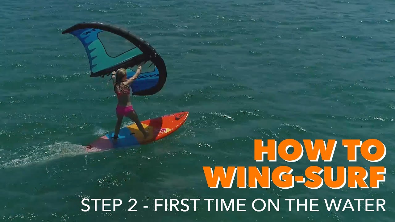 How-To Wing Surf with Robby Naish - Step 2 - Getting on the water