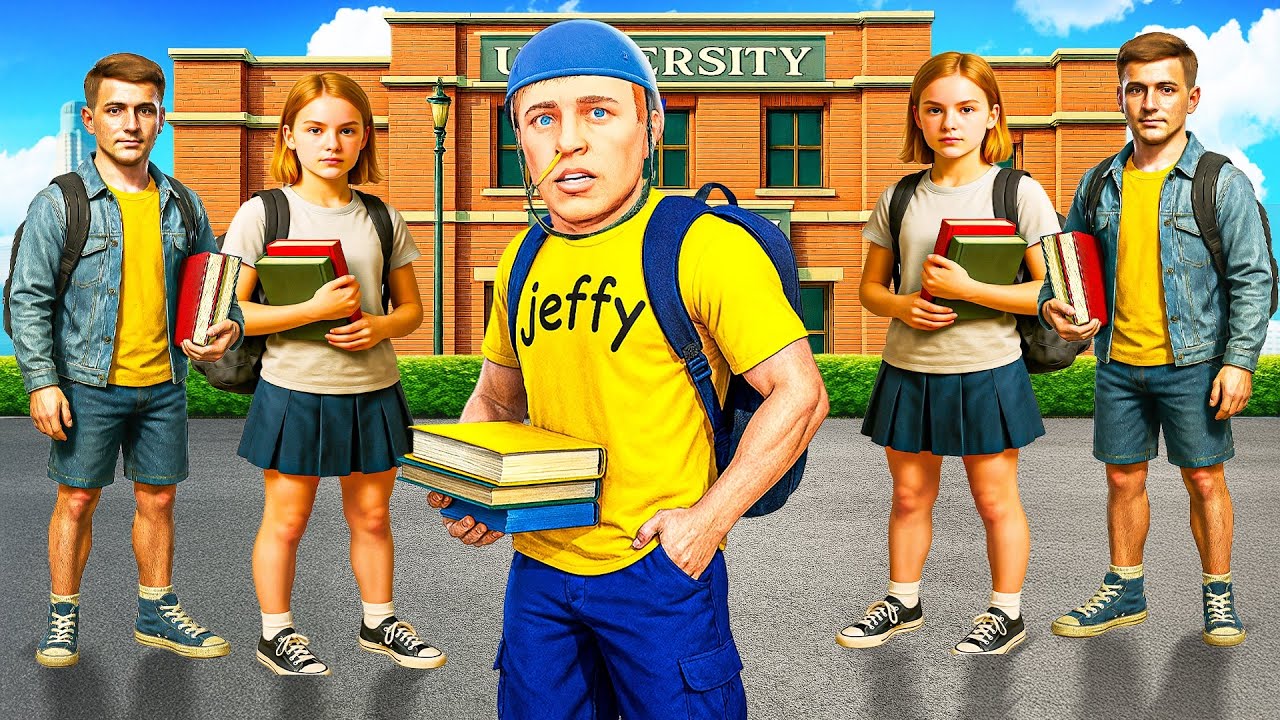 Jeffy Goes To SCHOOL In GTA 5!