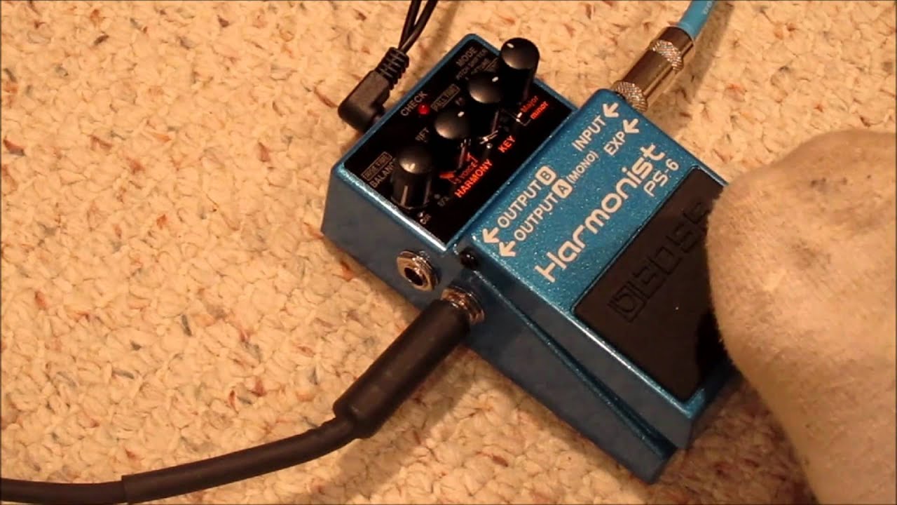 Boss PS-6 Harmonist S-Bend Mode