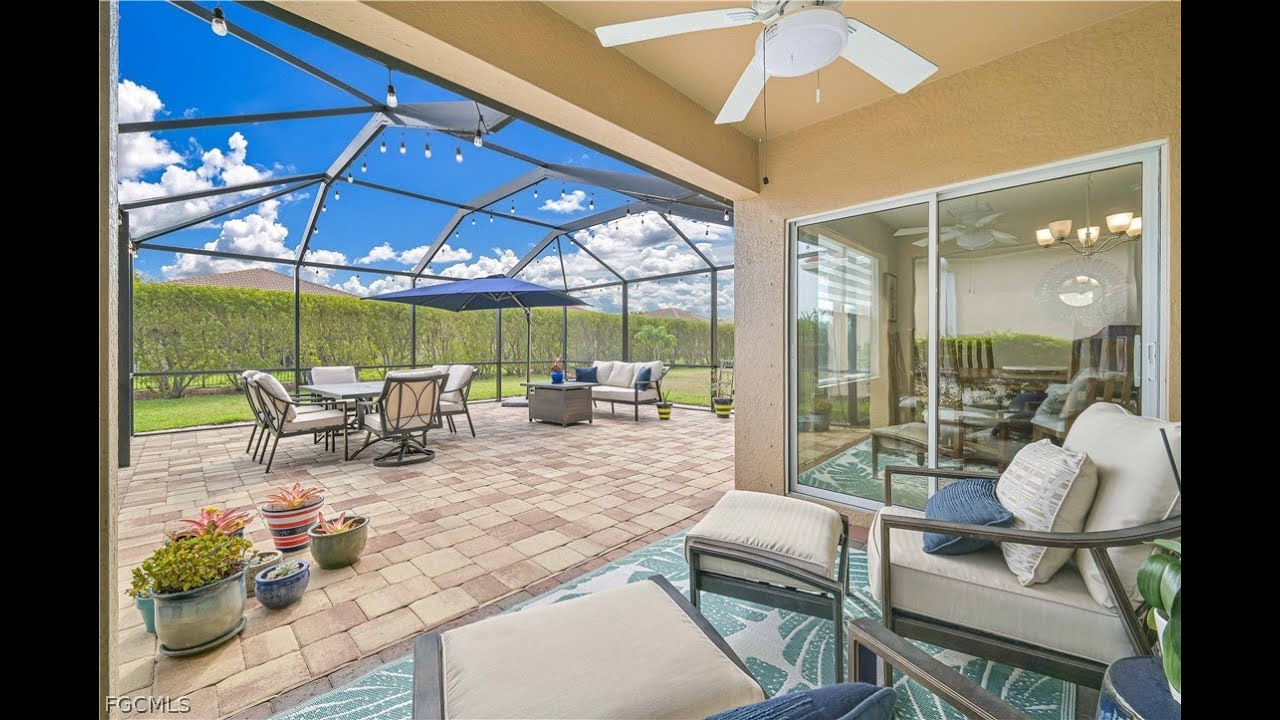 Video preview - Residential for sale - 3275 Birchin Lane, Fort Myers, FL 33916