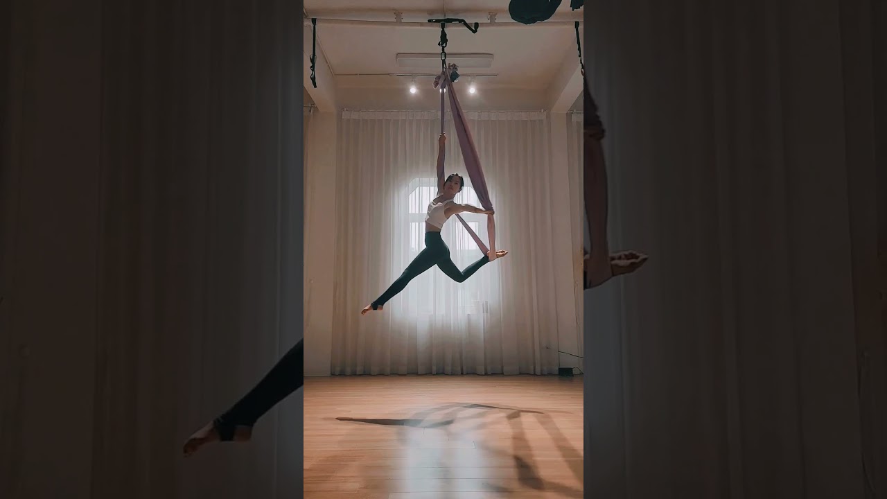 Aerial Hammock Sling | Past Lives #aerialyoga #aerialflow