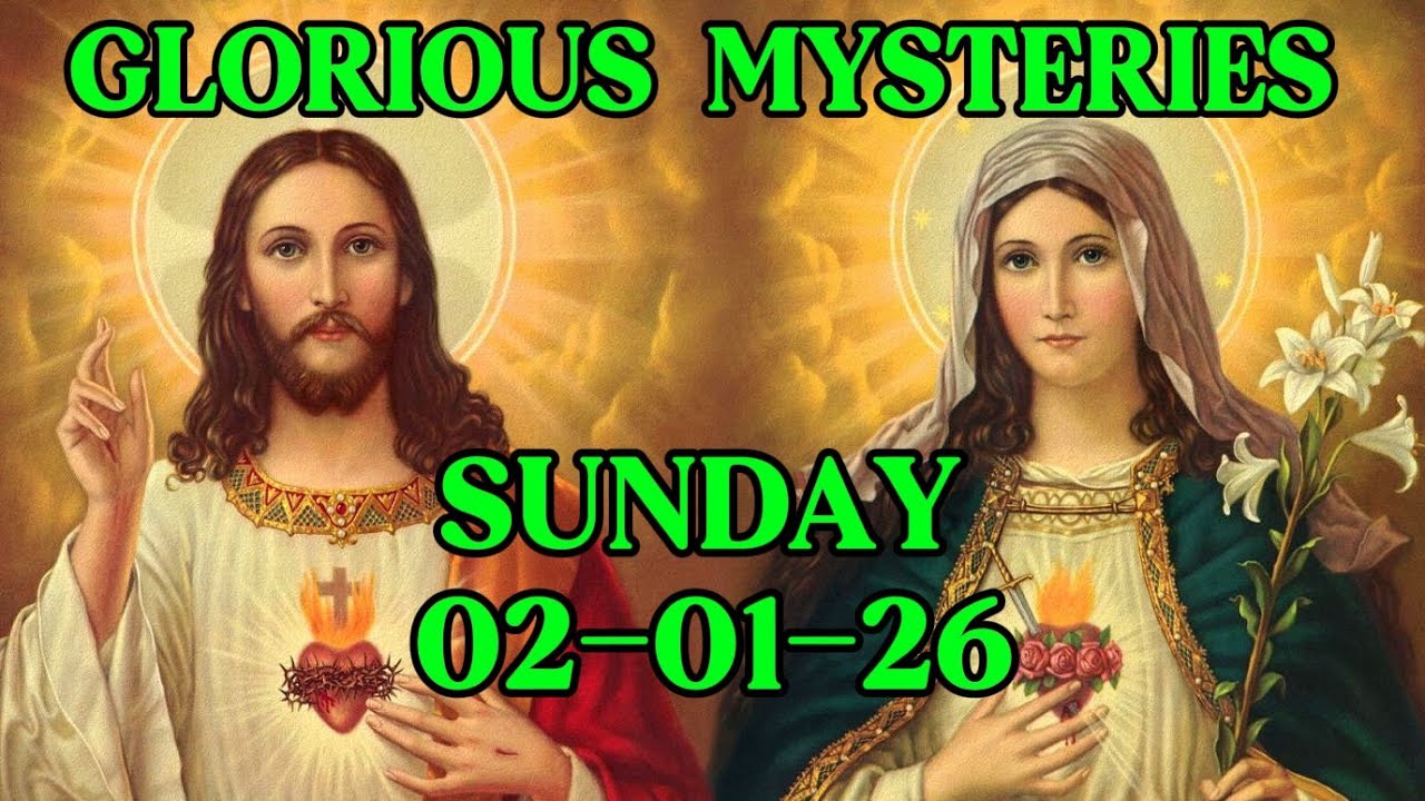 Glorious Mysteries Of The Dominican Rosary | Prayer | 4th Sunday in Ordinary Time 2026