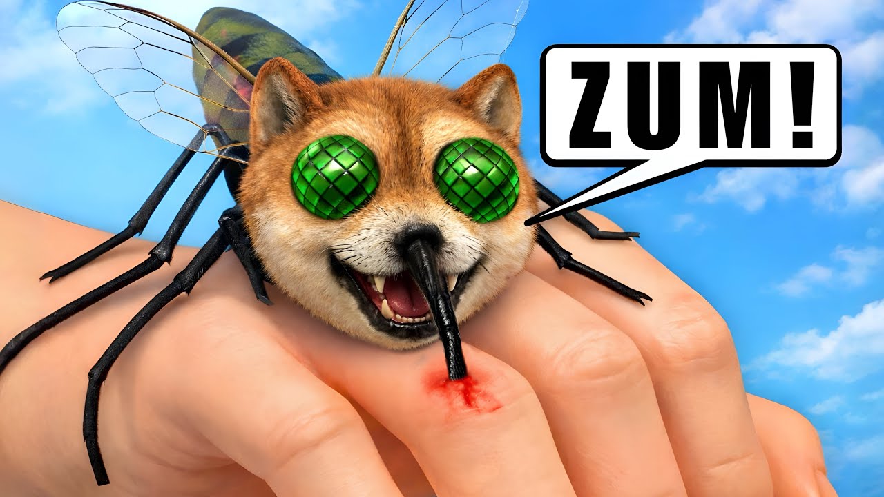 Eu virei um MOSQUITO... (e sou perigoso!)