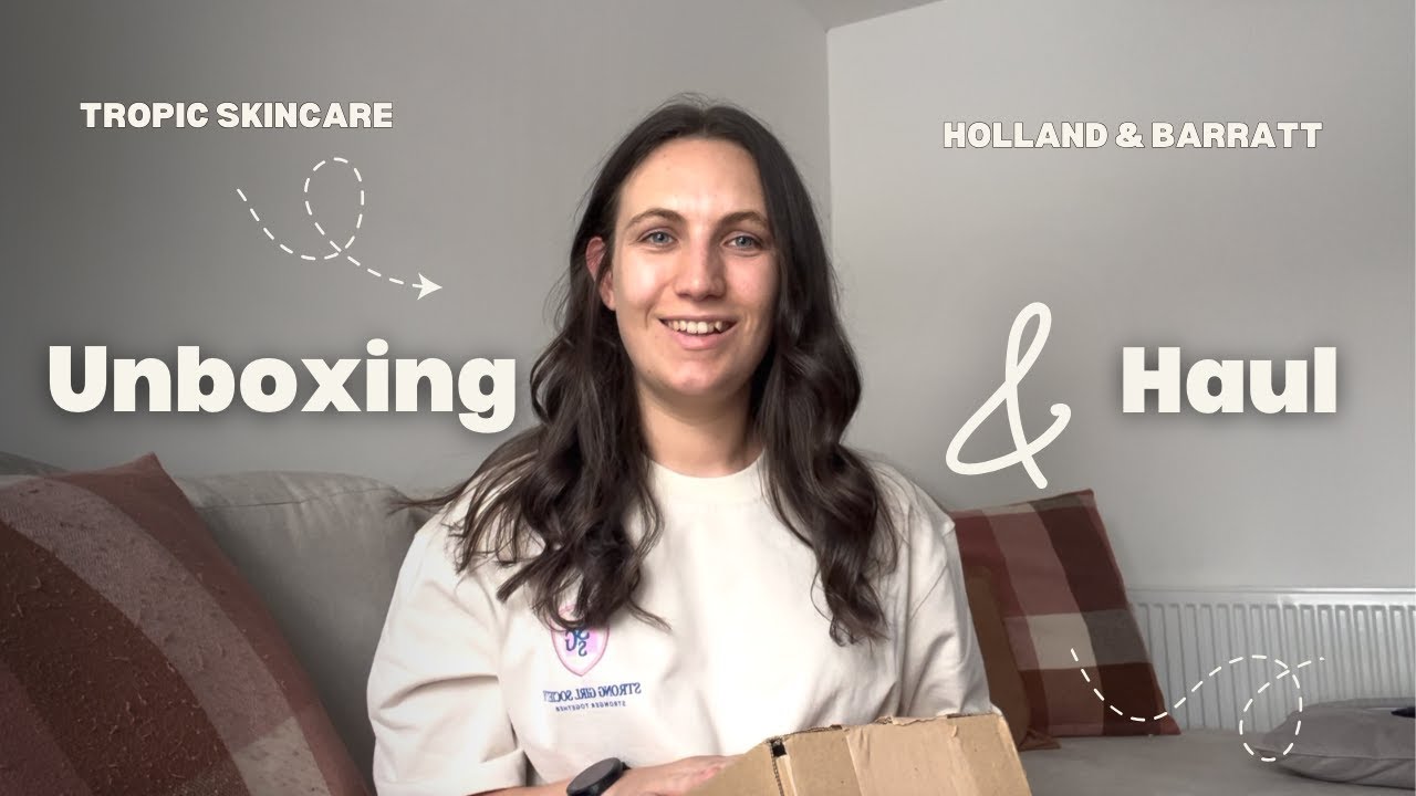 Tropic Skincare & Holland and Barrett Haul | Natural skincare & Healthier snacking 🌴🧖‍♀️ 