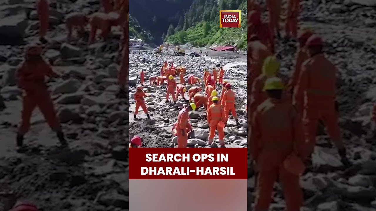 Cloudburst in Uttarkashi: Rescue Ops Underway in Dharali-Harsil Area | Uttarakhand Disaster Update