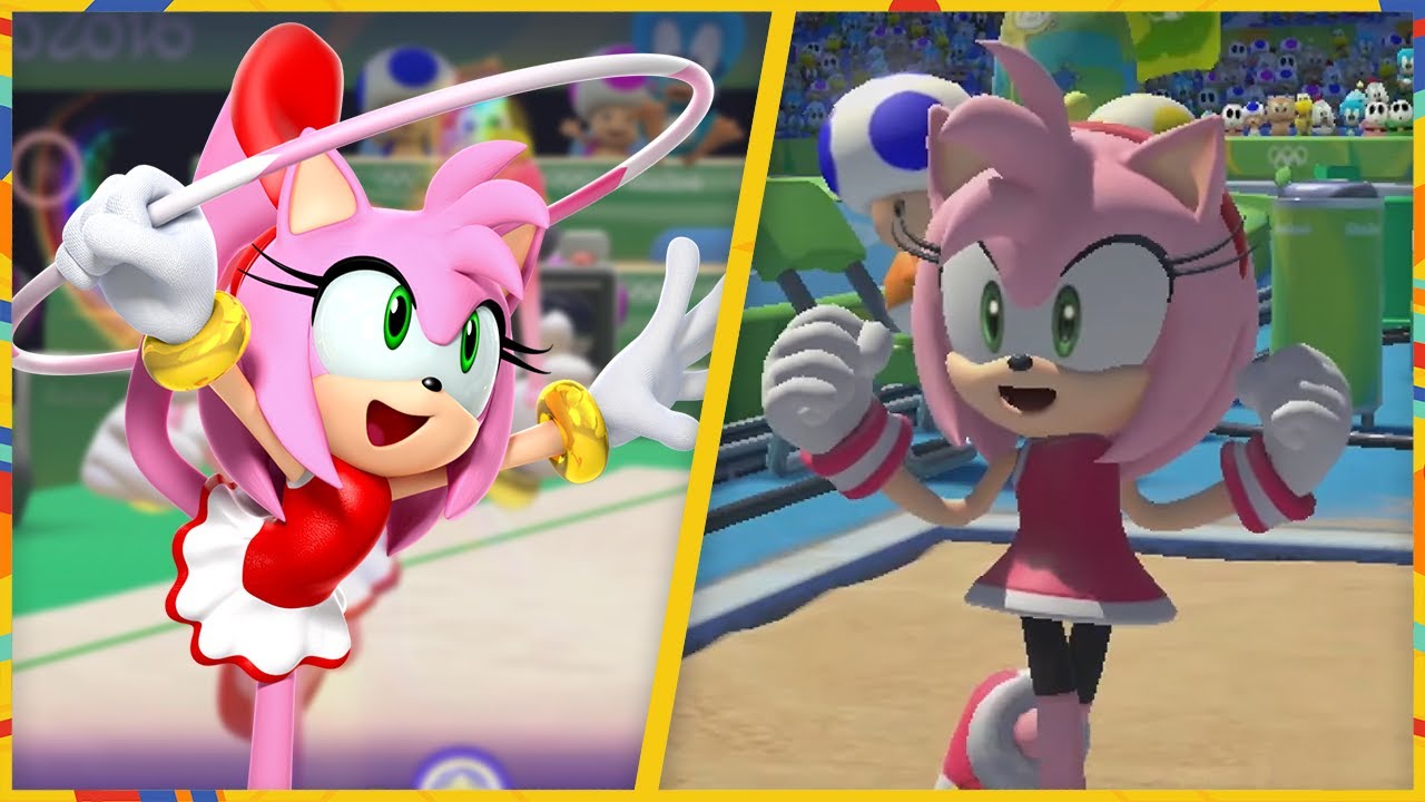All 2016 Olympic Events as Amy Rose | Mario & Sonic at the Rio 2016 Olympic Games