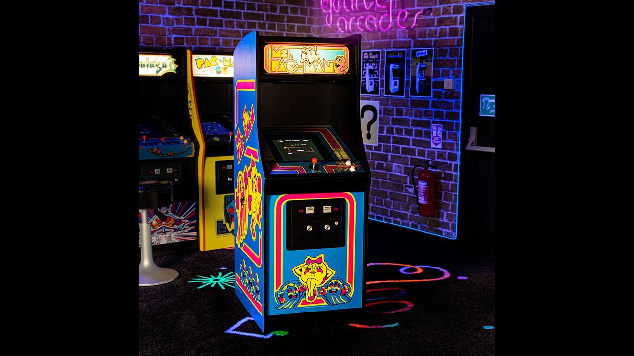 Ms. Pac-Man Numskull Quarter Arcade Unboxing & Review