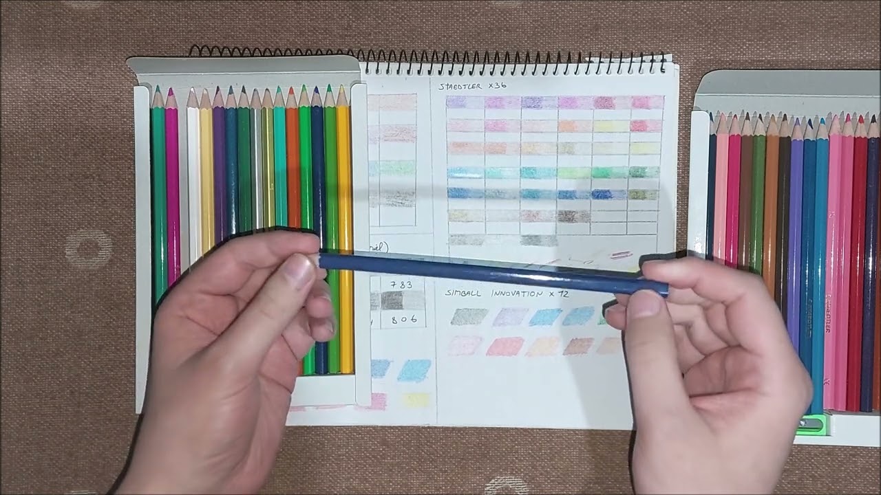[Dibujando] Veamos los colores Staedtler x36