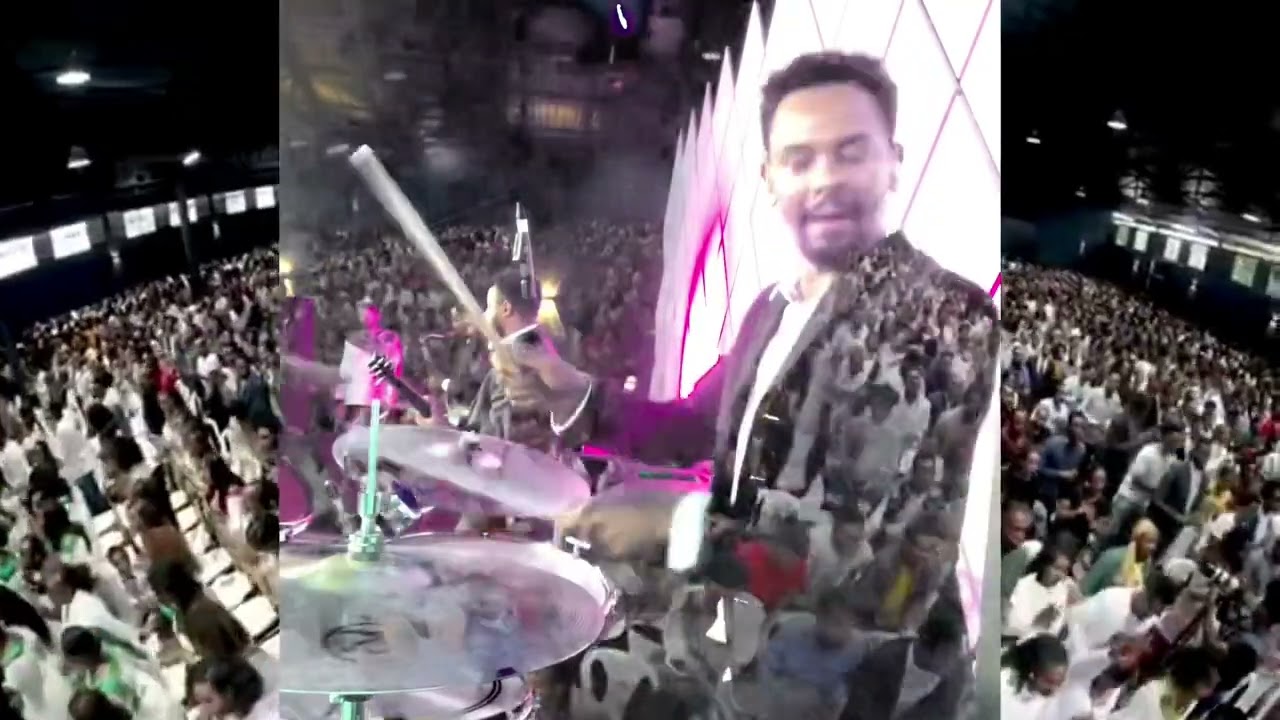 Mintesnot biniyam on drum ከሆንኩለት በላይ drumcam @MARSILTVWORLDWIDE