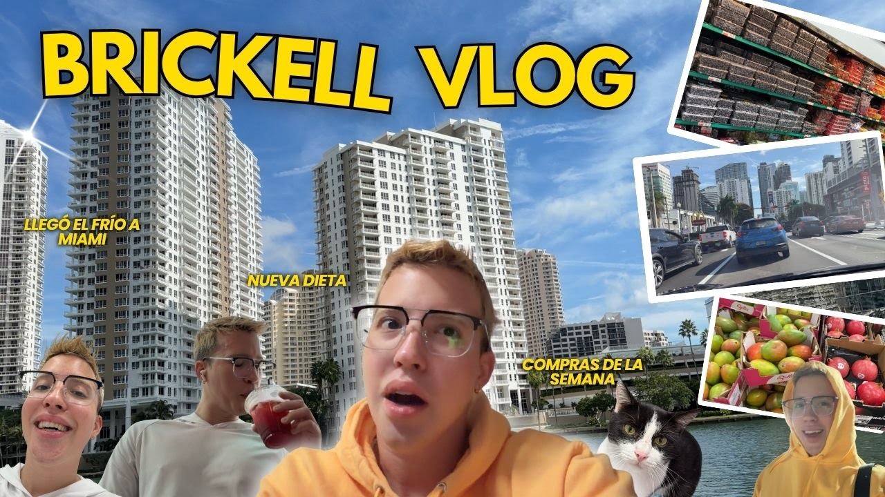 LA VIDA DE UN YOUTUBER EN MIAMI | BRICKELL VLOG | ADRIAN PEACHY