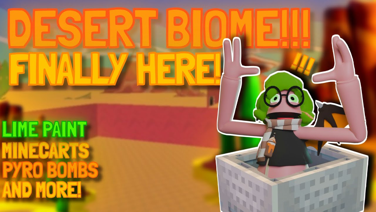 THE YEEPS DESERT BIOME IS HERE! | Lab
