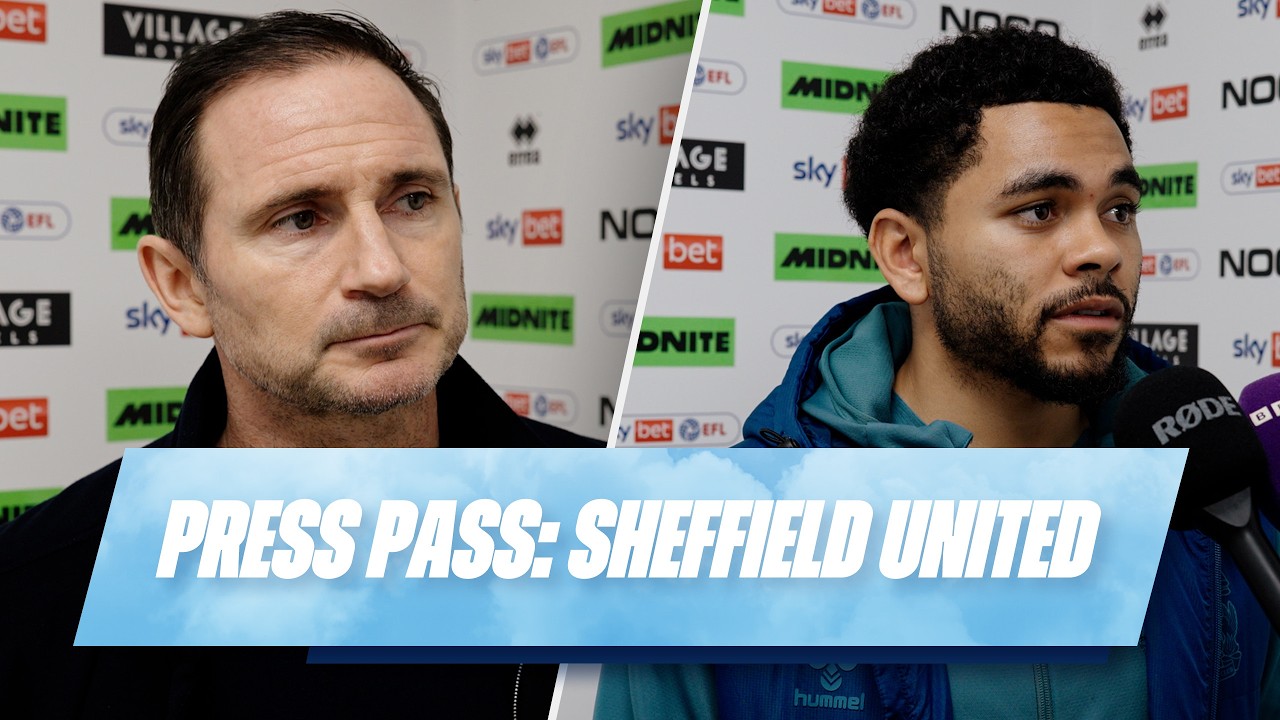 Frank Lampard and Jay Dasilva react to Coventry City's win against Sheffield United. 🎙️