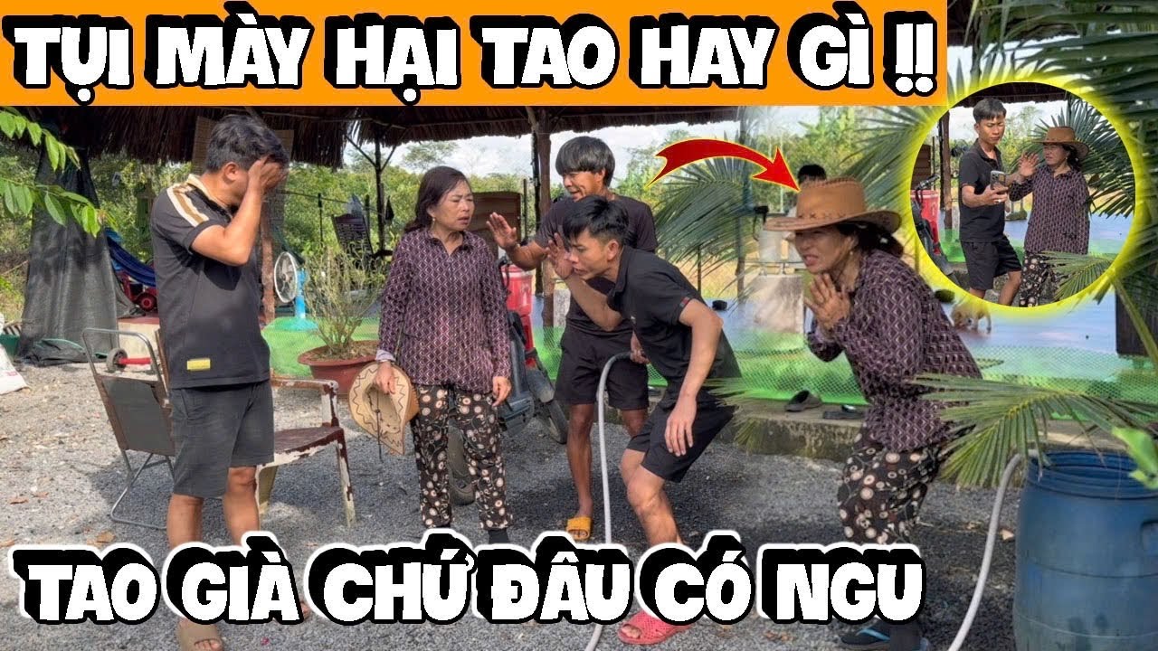 Bọn ác cho Dì 2 lên thớt ,Hù Dì 2 xanh mặt luôn- Báo thiệt chứ 