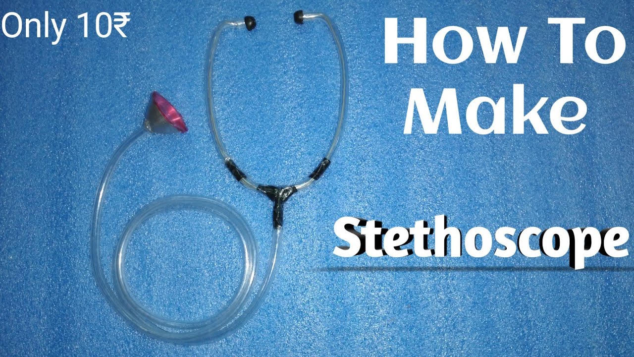 How To Make A Stethoscope At Home || Very Very  Easily || 🔥🔥🔥🔥