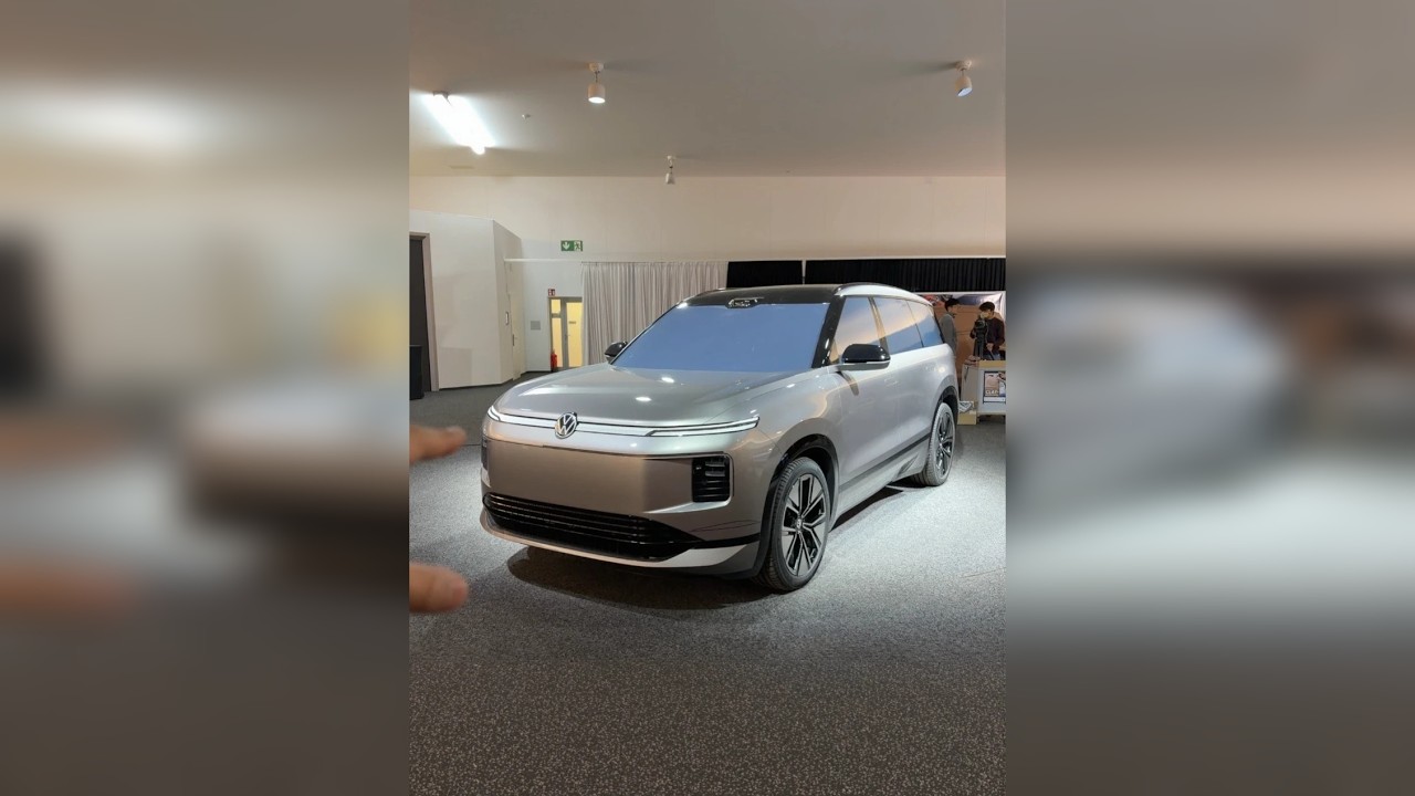 在德国看了上汽大众最新车ID.ERA 9X