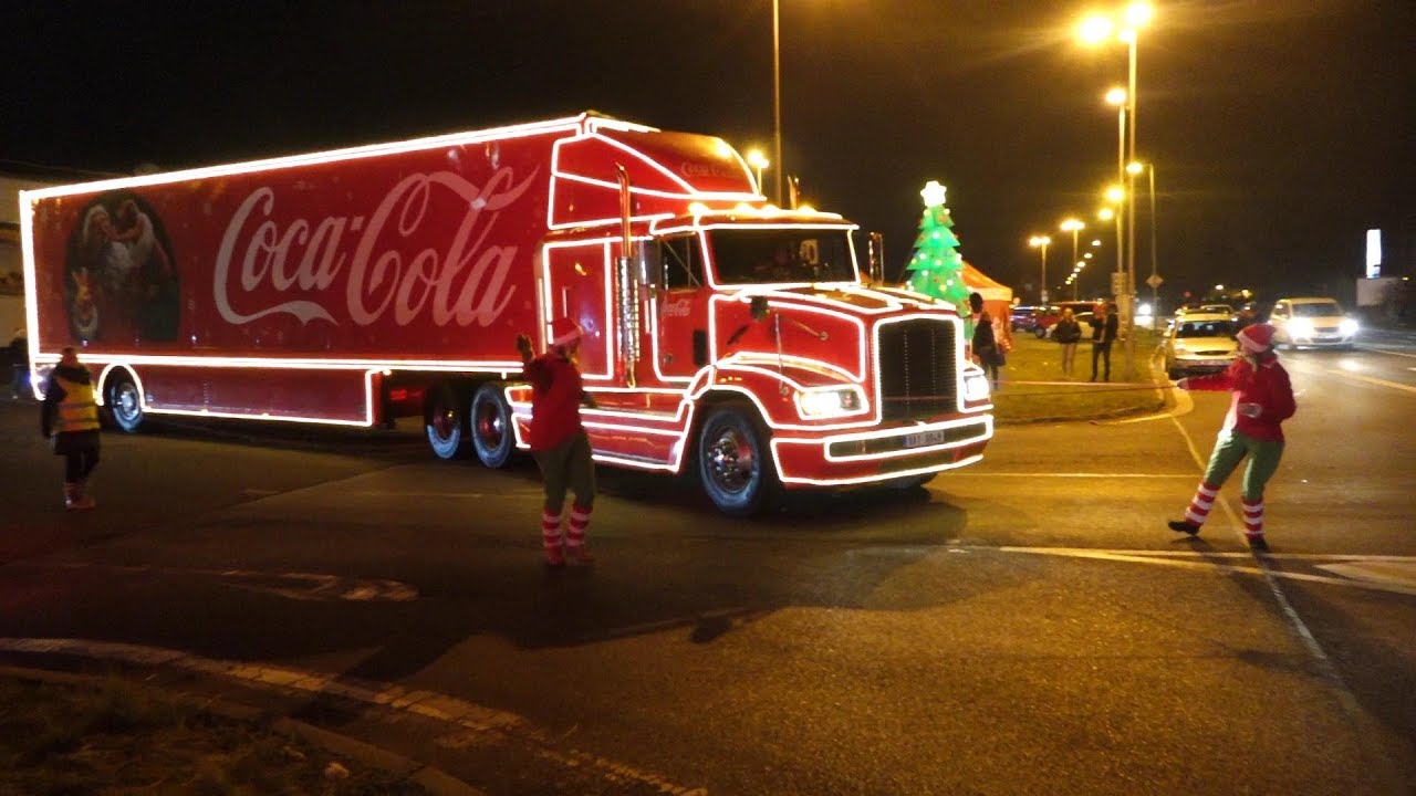 Vánoční kamion Coca Cola - 2019