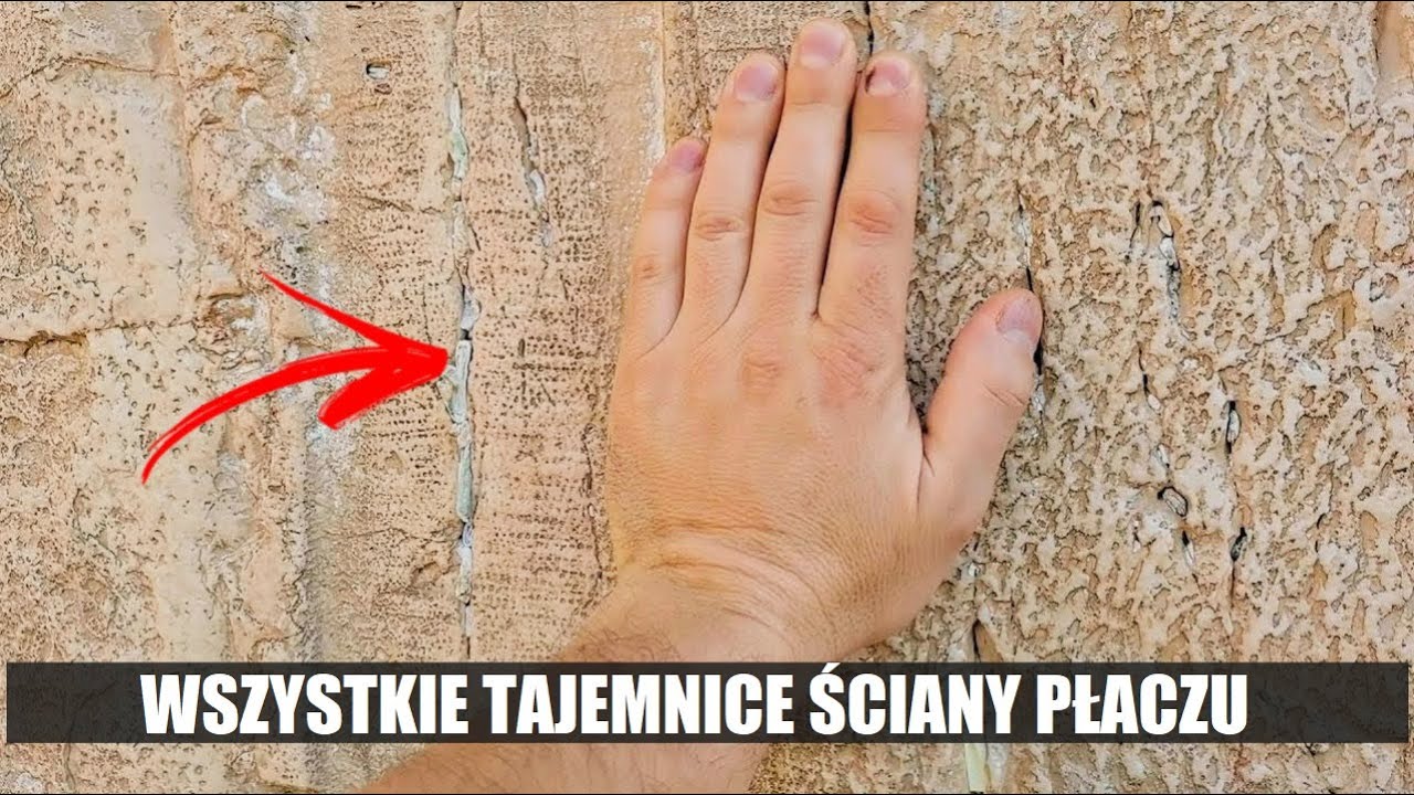 Co skrywają podziemia Ściany Płaczu w Izraelu