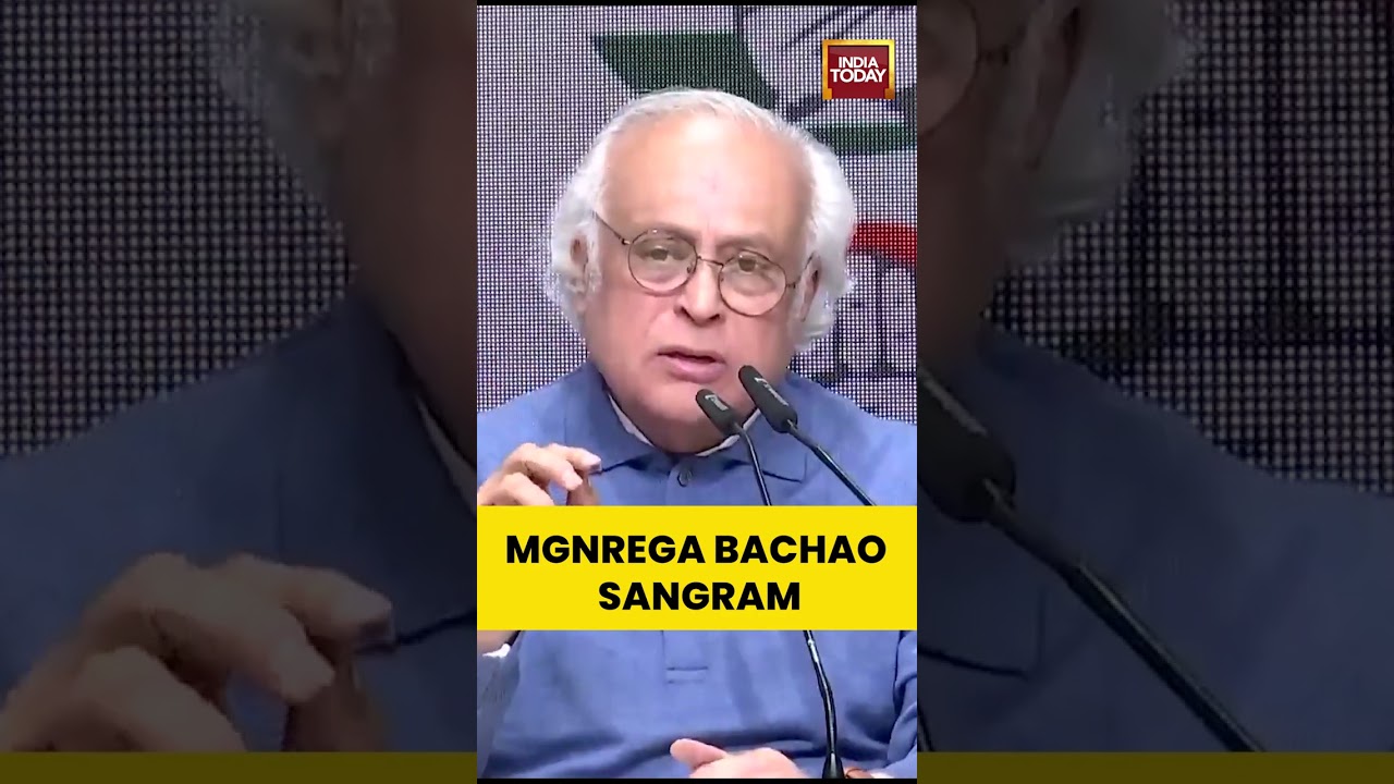 #MGNREGABachaoSangram from Jan 8: #JairamRamesh Slams Centre&rsquo;s #NewScheme | #vbgramgbill #indiatoday
