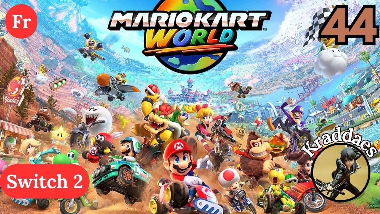 Mario Kart World, Episode 44 : Balade, Bateau Volant