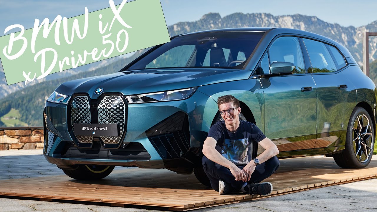 MÄCHTIG komfortabel: 🔋 BMW iX xDrive50 Sportpaket (385 kW / 765 Nm) [4K] - Autophorie