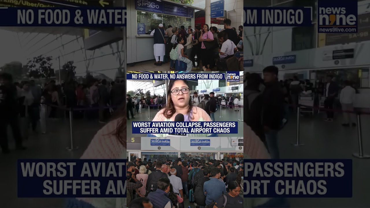 Absolute IndiGo Meltdown: Flights Cancelled, Passengers Stranded, Ticket Prices Skyrocket