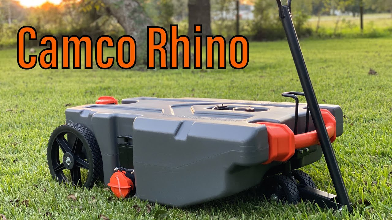 Распаковка и первые впечатления от резервуара для отходов Camco RHINO // Texas Young Guns