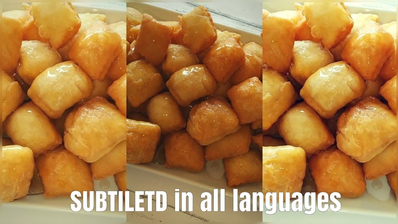 HOJUELAS CON MIEL/receta tradicional de semana Santa/traditional sweet
